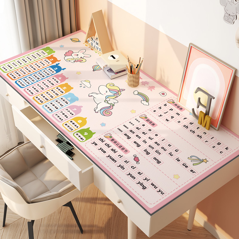 书桌垫硅胶桌布课桌桌面保护垫子写字台儿童桌垫书桌学生学习专用