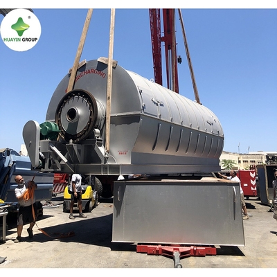 华音专业厂家轮胎塑料裂解炉轮胎炼油机冷凝效果好出油率高