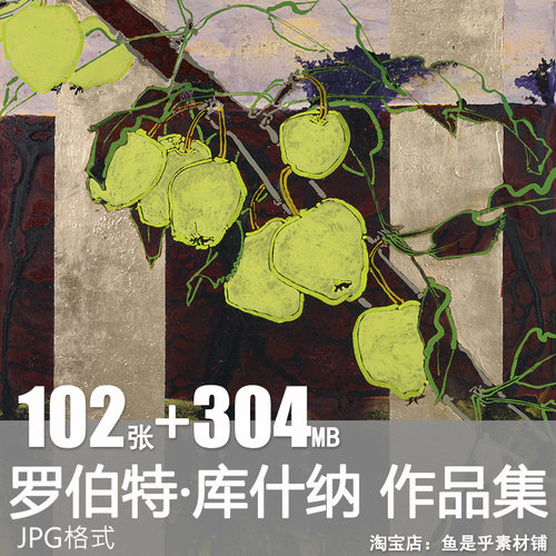 罗伯特·库什纳油画图集Robert Kushner美国当代抽象绘画图片素材