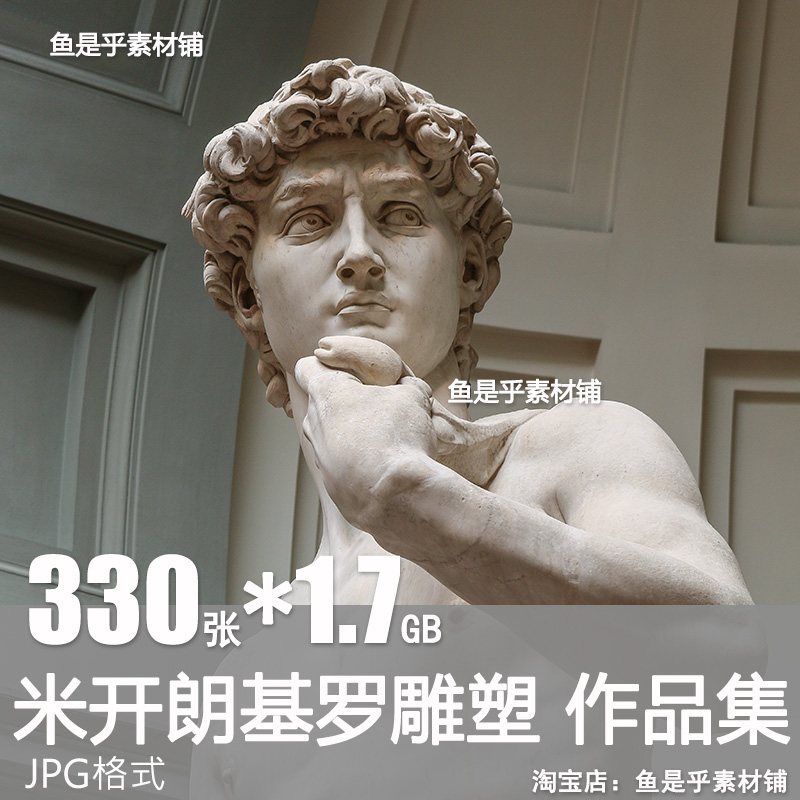 米开朗基罗雕塑图片Michelangelo大卫文艺复兴三杰学习绘画素材