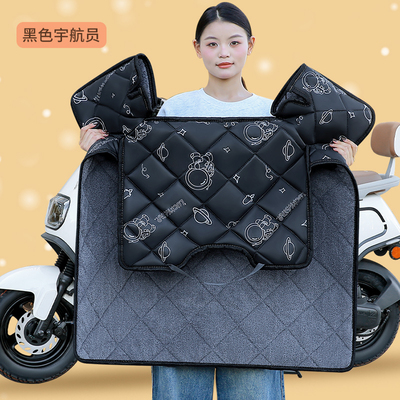 冬季挡风被电动车加绒加厚防水电瓶车四季通用小型防风罩2025新款