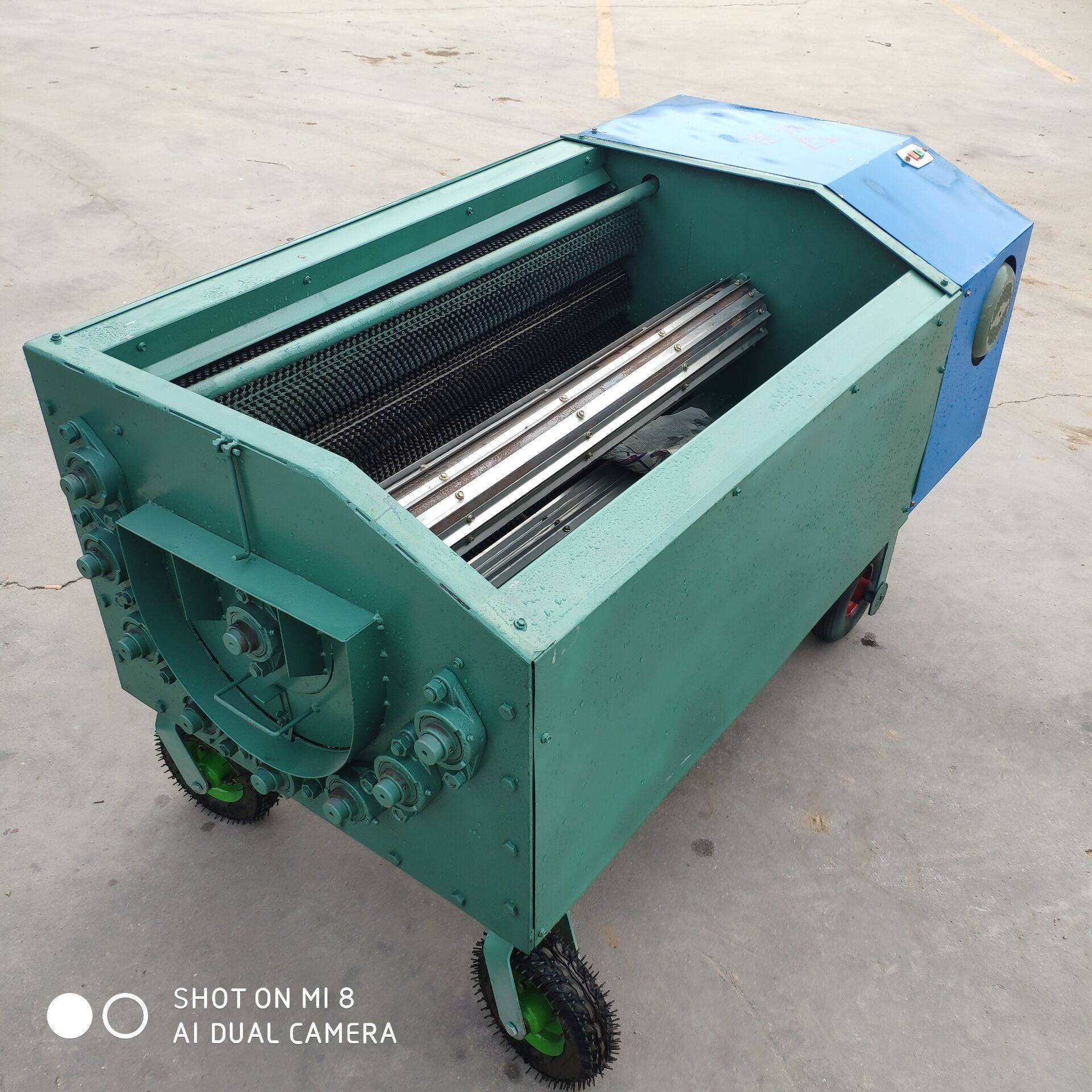 青皮核桃脱皮机新疆薄皮核桃去皮机全自动核桃剥壳机