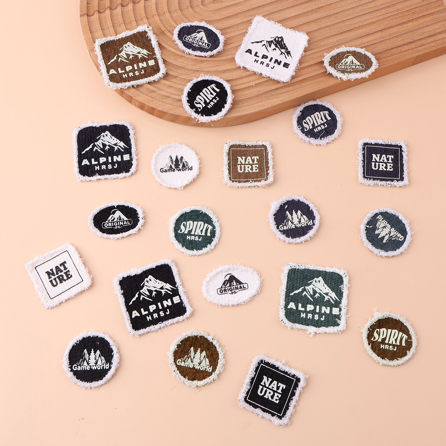 毛衣补丁手缝刺绣布贴针织衫衣服羽绒服破洞修补装饰贴牛仔裤补丁