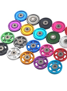 模玩同款四驱车改装配件13mm铝合金镂空导轮94860/15437