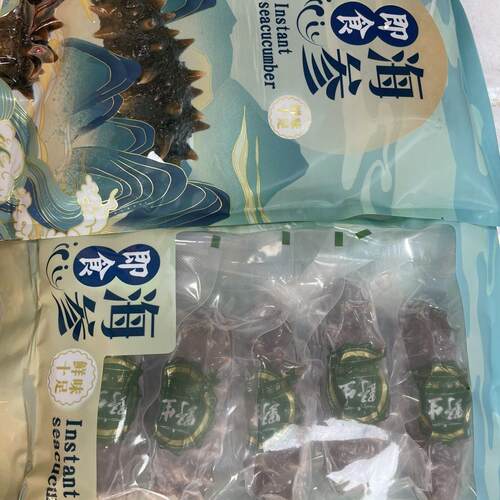 大连食海康参 好价 冷蒸口感 Q弹 5BEJ00g真空独立包装即健煲汤