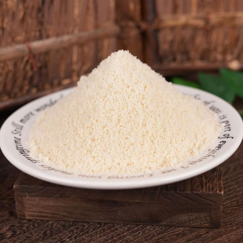 河北纯甜杏仁粉可糕点馅做料马卡乳龙露烘焙原料PHC杏仁冲泡饮料图片