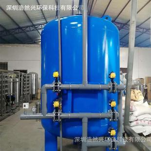 农村自来水衬胶碳钢过滤器农改水井水净化设备山泉水过滤装置污水
