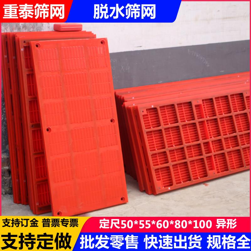 60目80目100目 聚氨酯脱水筛网矿山振动筛筛沙网牛筋塑料筛板定做