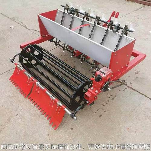 石家庄四轮车带大蒜播种机定做种大蒜农用小头蒜杏核桃核播种机