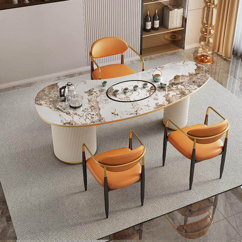 轻奢亮光岩板一体式泡茶桌家用现代简约网红小户型储物全自动茶台,住宅家具,家用茶台/茶桌,淘宝优惠券,粉丝福利购,淘宝优惠卷