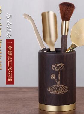 实木佛尘扫佛像清洁专用软毛茶刷佛巾家用铜香炉清理除尘用品定制