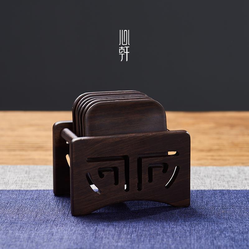 心轩 茶垫杯垫茶杯垫茶道功夫茶杯托茶托创意茶具配件