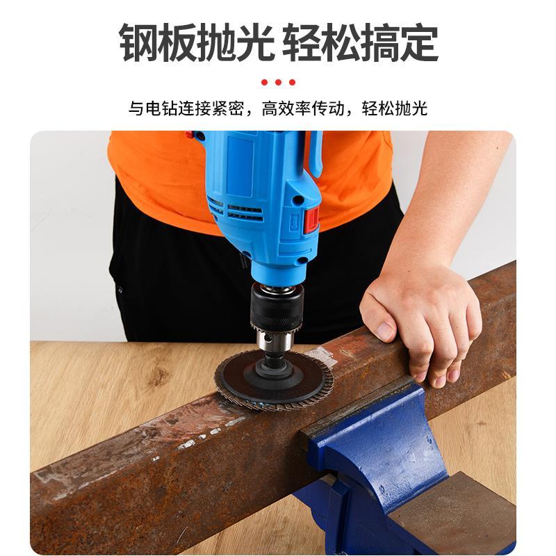 手电钻变角磨机手磨机配件转换头冲击钻夹头连接杆改装头切割万用