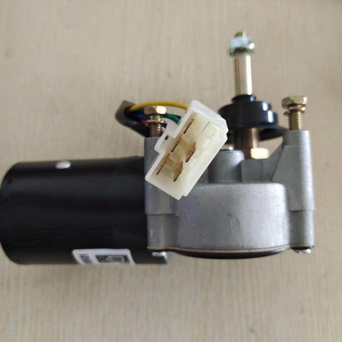 新源轮式挖掘机C75W雨刮器电机总成 前挡风玻璃雨刮马达 原厂配件