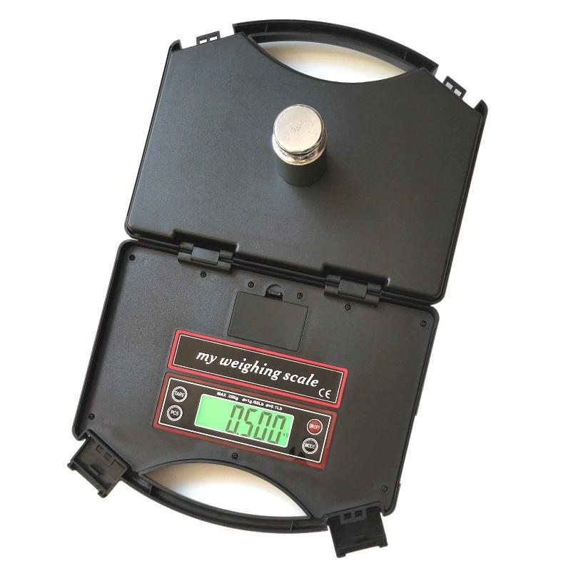 手提可携式台秤精准电子秤家用料理秤克重秤小型快递包裹称重器