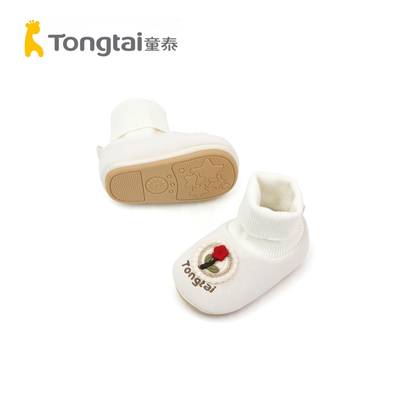 童泰秋冬新款保暖童鞋婴儿袜鞋步前鞋软底袜子靴男女小月龄宝宝