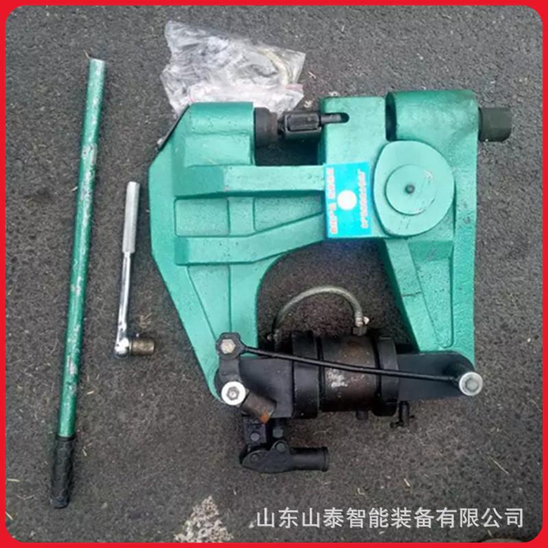 矿用液压挤孔机使用寿命长铁路钢轨钻孔机煤矿轨道打孔机