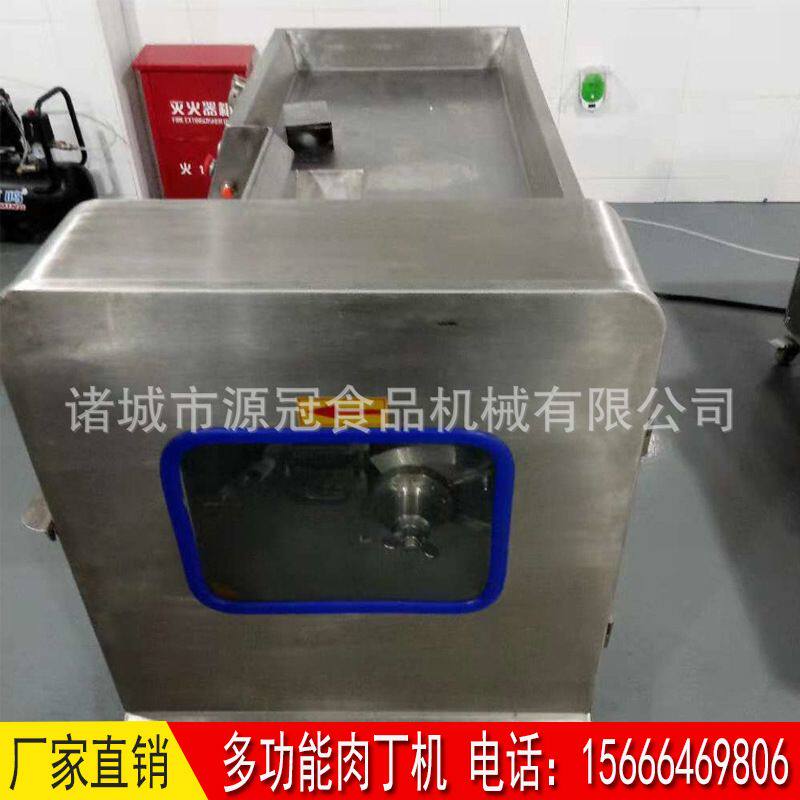肉类食品冻肉切丁机 供应不锈钢猪牛羊肉丁机 三维切肉粒机器