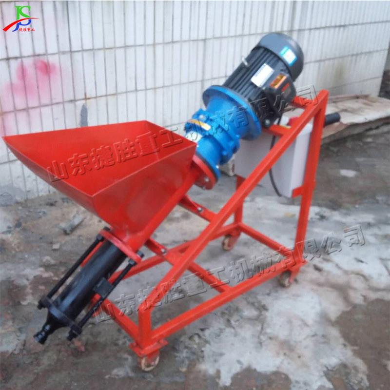 建筑工地混凝土灌装机 窗台防盗门缝罐浆设备 回填灌浆锚杆支护机
