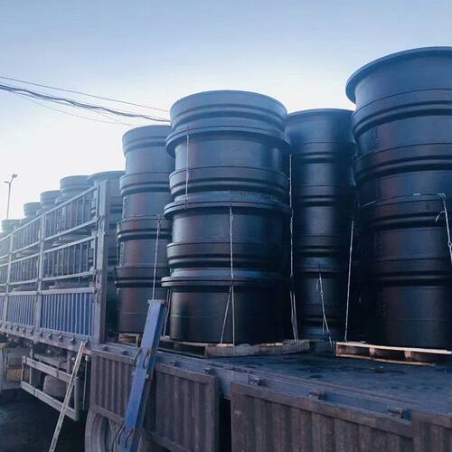 柔性铸铁管件铸铁瓶口三通 W型接口变径异径管卡箍式链接简单实用