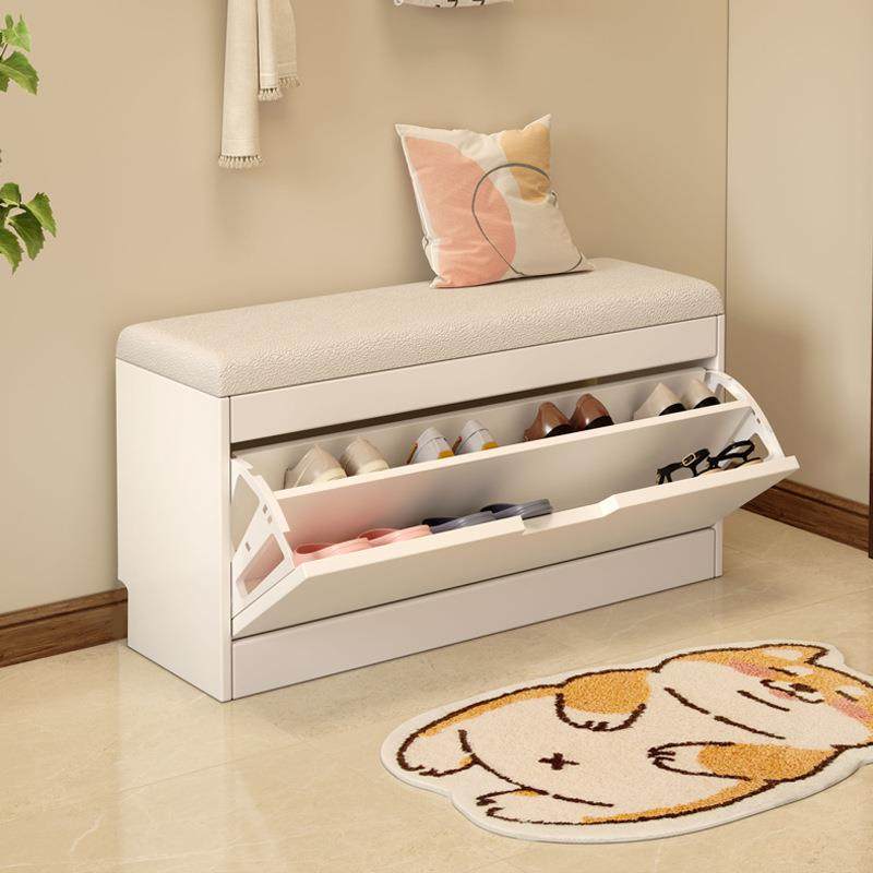 拉车套罩换鞋凳实木款入户翻斗鞋柜简约穿鞋凳可坐一体入门小凳子