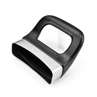 通用防烫耐热不锈钢奶锅汤锅蒸锅耳朵侧耳锅把手单孔双孔锅耳提手