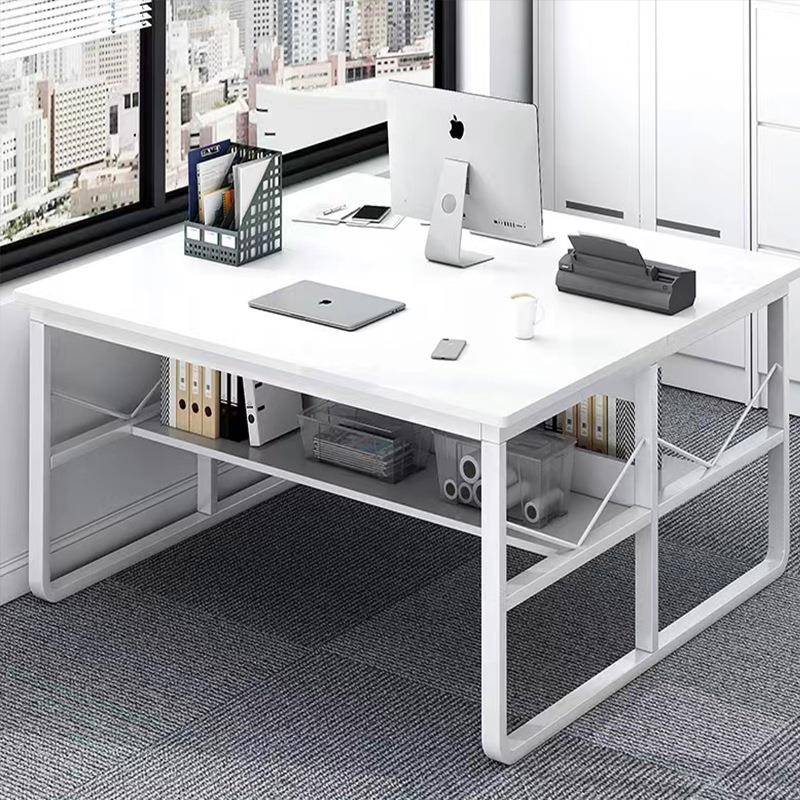 电脑桌台式双人办公桌椅组合办公室简约现代四人位职员桌子员工位