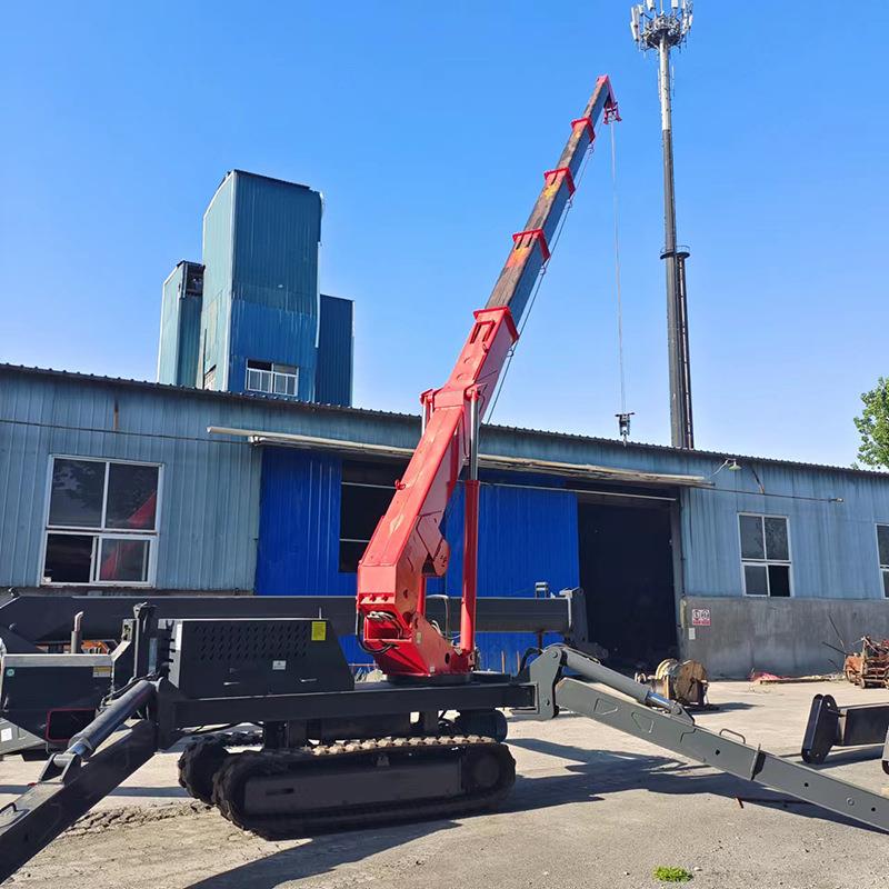 8吨蜘蛛吊履带底盘蜘蛛吊电力抢修微吊可进电梯狭窄空间作业吊机