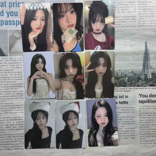 宝怪ahyeon小卡 郑雅娴圣诞随机卡 白情娴 公主娴