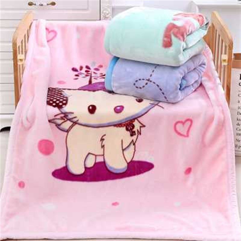 儿童毛毯新出生云毯双层加厚小孩秋冬午睡抱被子婴儿用品盖午睡毯,婴童用品,婴童毛毯/盖毯,淘宝优惠券,粉丝福利购,淘宝优惠卷