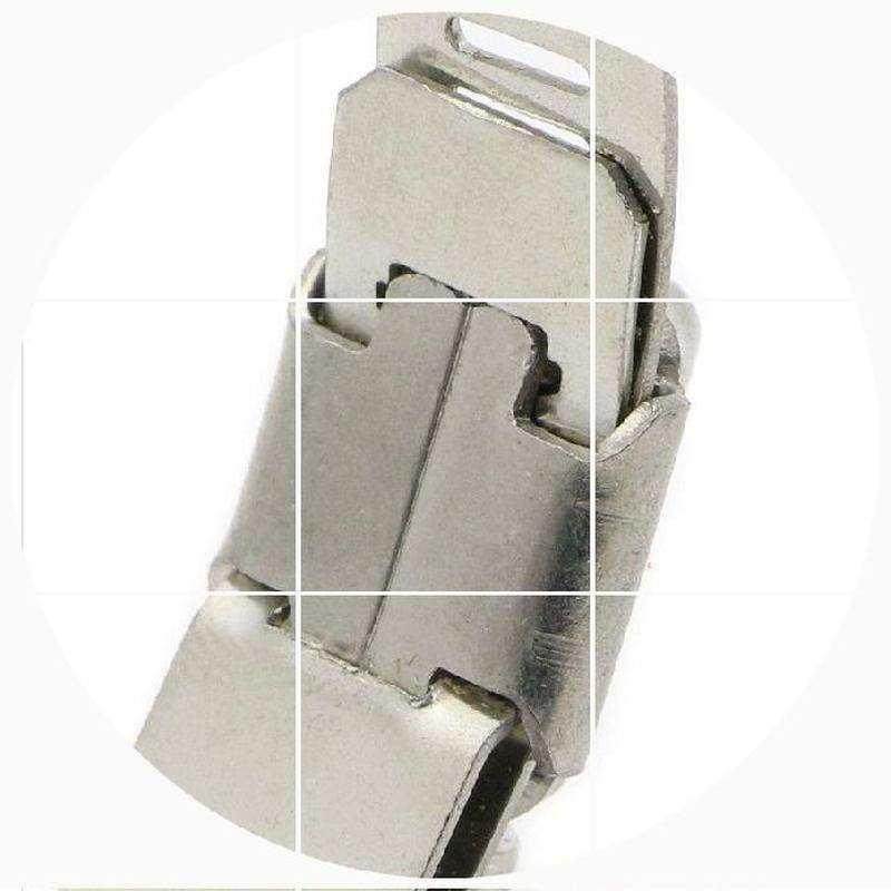 进水管铁抱箍大号套圈调节卡圈收紧器线卡管卡子固定管金属卡扣式图片