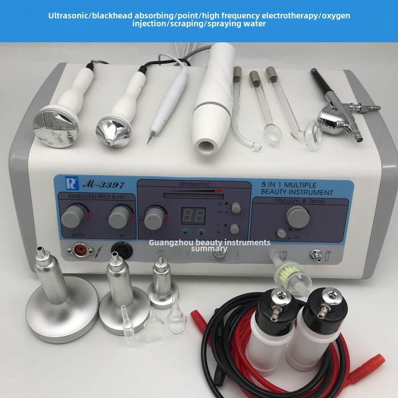 万邦多功能美容仪、美容院超声波导入仪、祛痘吸黑头仪、氧气注射