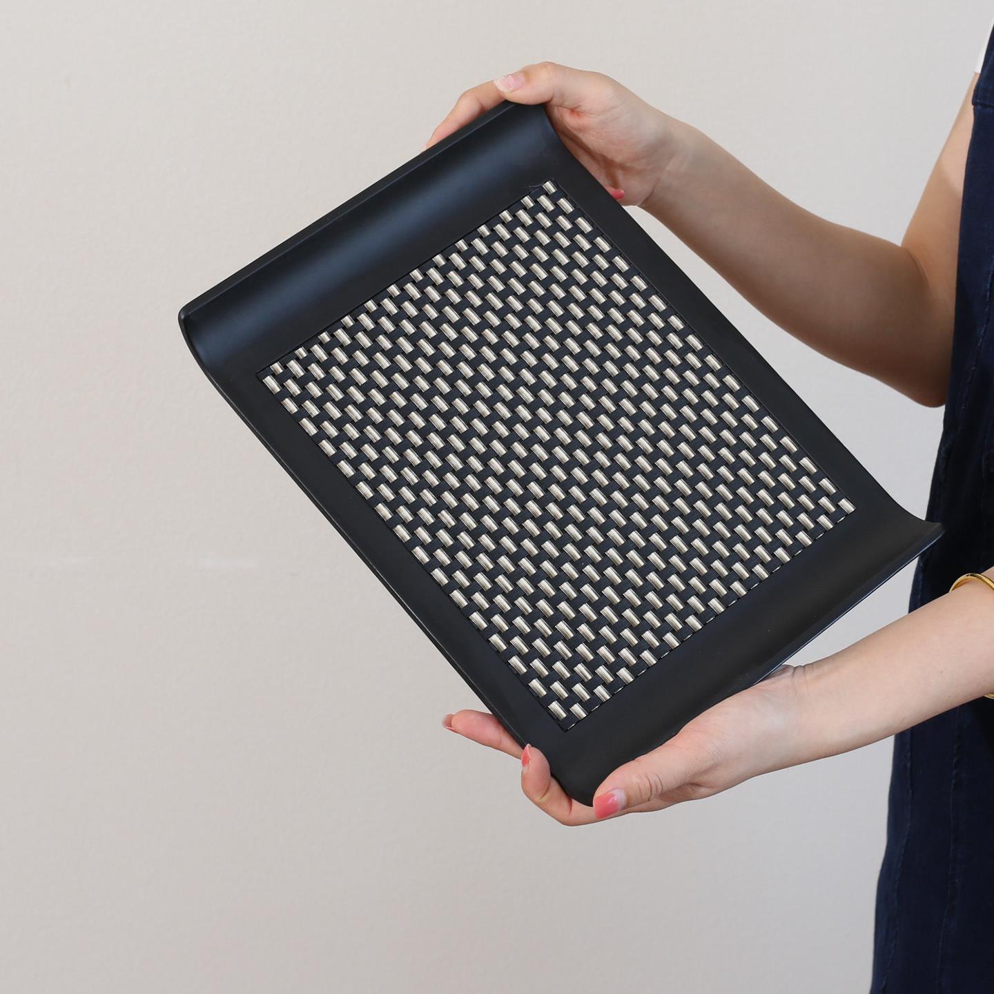 日系INBALI长方形托 托盘水杯香薰收纳盘客厅客房酒店收纳盘寿司