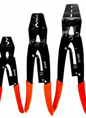 台湾进口OPT压线钳KH-2 6 8 9 11 13 16 22棘轮式冷压l裸端子压接