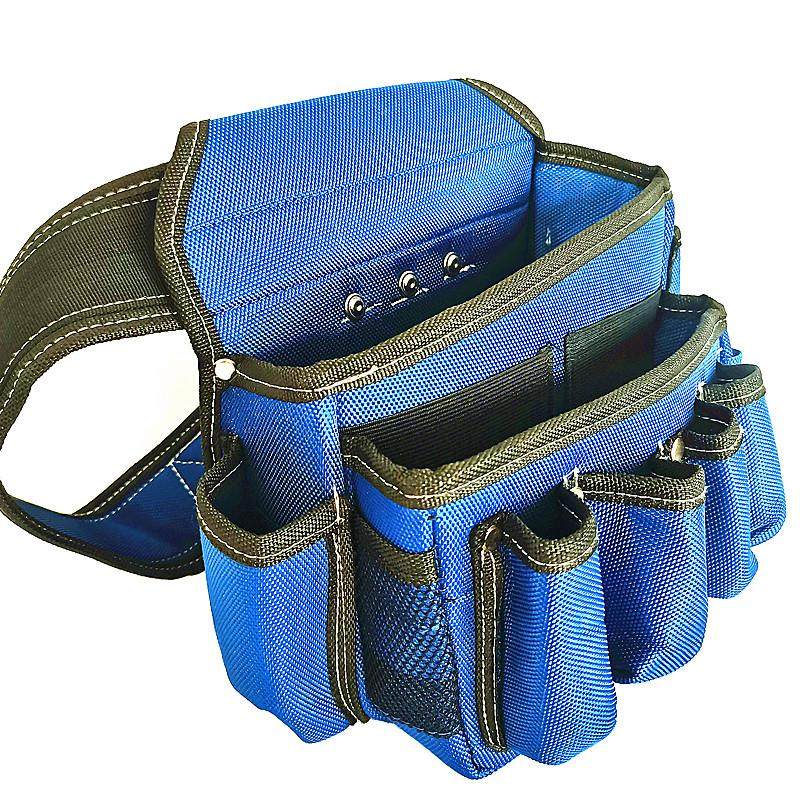 壁纸墙布工具包壁纸施工牛津布蓝色电工包多功能维修腰包大号包邮