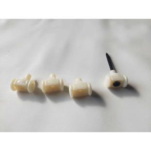 PVC折叠推拉门配件吊滑轮专用滑轮厨房商铺折叠门滑轮10个一套