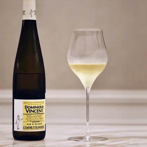 酒吧商店轻奢高颜值纯手工水晶玻璃高脚葡萄酒杯香槟甜酒郁金香杯