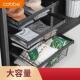 架家用收纳架裤 卡贝衣柜拉篮抽屉式 衣帽间伸缩裤 抽储物篮五金配件