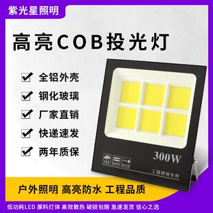 投光灯防水户外led灯室外广告灯投射灯200w招牌泛光灯工程照明灯