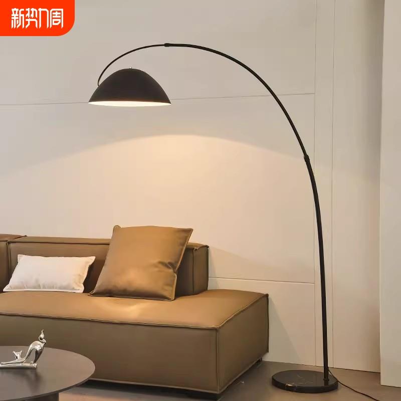 钓鱼灯落地灯高级感氛围灯客厅沙发卧室艺术立式落地台灯场景书房