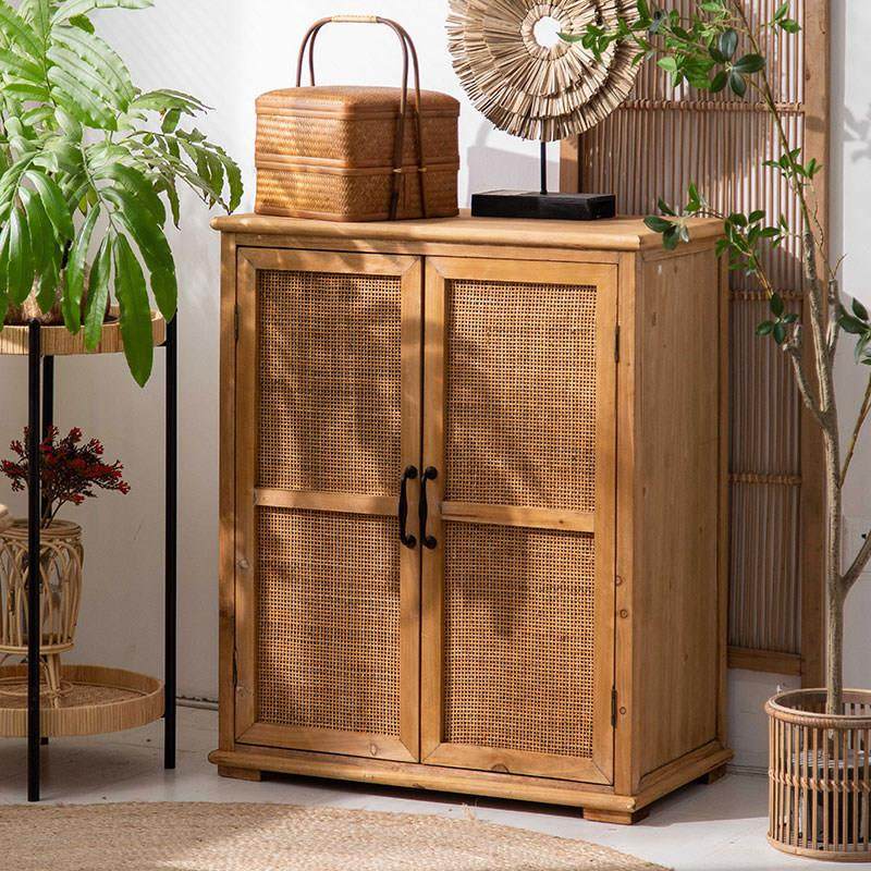 中式长方形藤编实木柜置物架陈列小型柜子手办收藏收纳储物柜玄关,住宅家具,家用陈列柜,淘宝优惠券,粉丝福利购,淘宝优惠卷