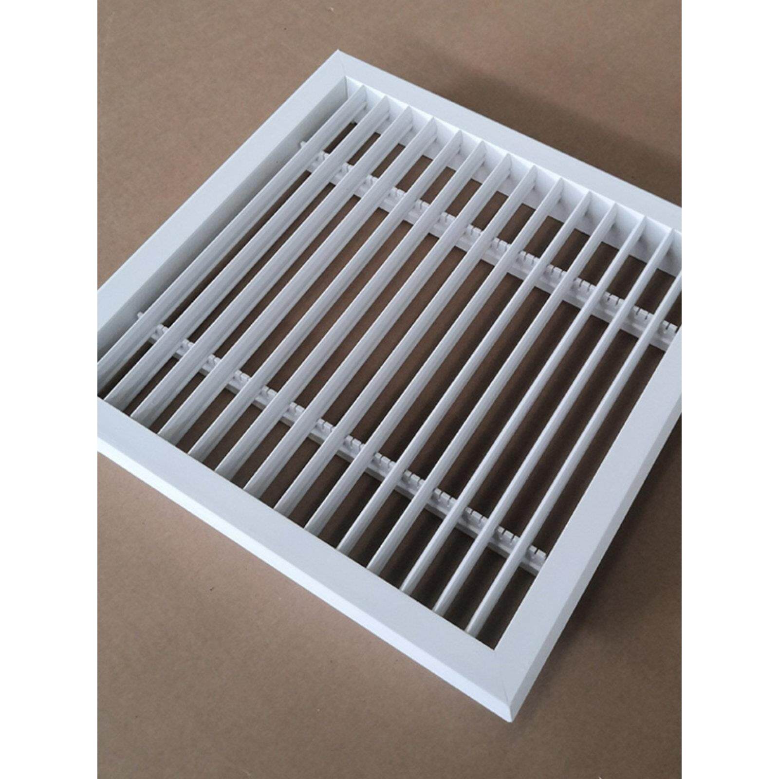 定制Abs单层出风口格栅中央空调百叶出风口新风排风口塑料百叶