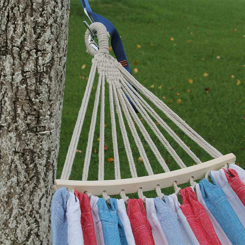 吊床户外防侧翻月牙棒加厚帆布双人单人公园野餐宿舍室内秋千吊椅,户外/登山/野营/旅行用品,吊床,淘宝优惠券,粉丝福利购,淘宝优惠卷