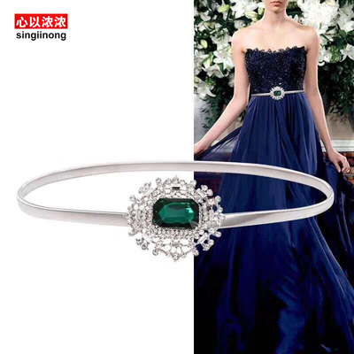 心以浓浓女士金属高级感细腰链