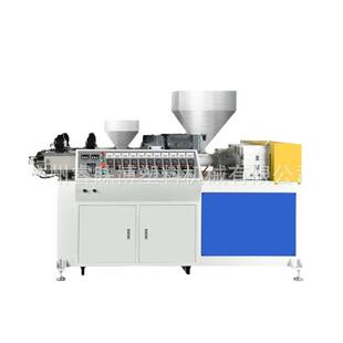 extruder 三色仿藤挤出机 rattan color 三色90拼35挤出机 three