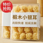 椴木小银耳干货特级无熏硫白木耳软糯易出胶古田农家特产胶质浓稠