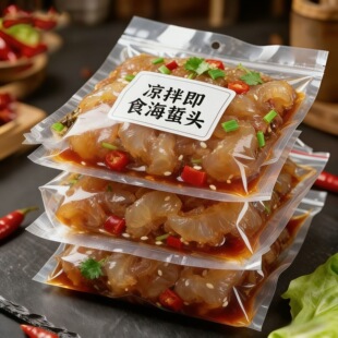 即食海蜇头海蜇丝海蜇盐渍凉拌海蜇皮凉拌菜水产下饭菜海鲜批发