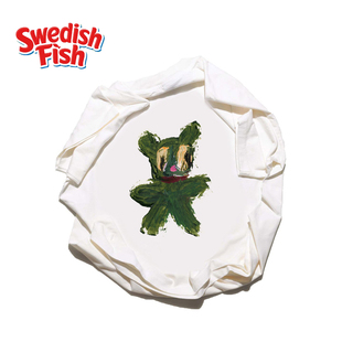 趣味学院风ins街头oversize嘻哈阿美咔叽高街vintage纯棉短袖 T恤