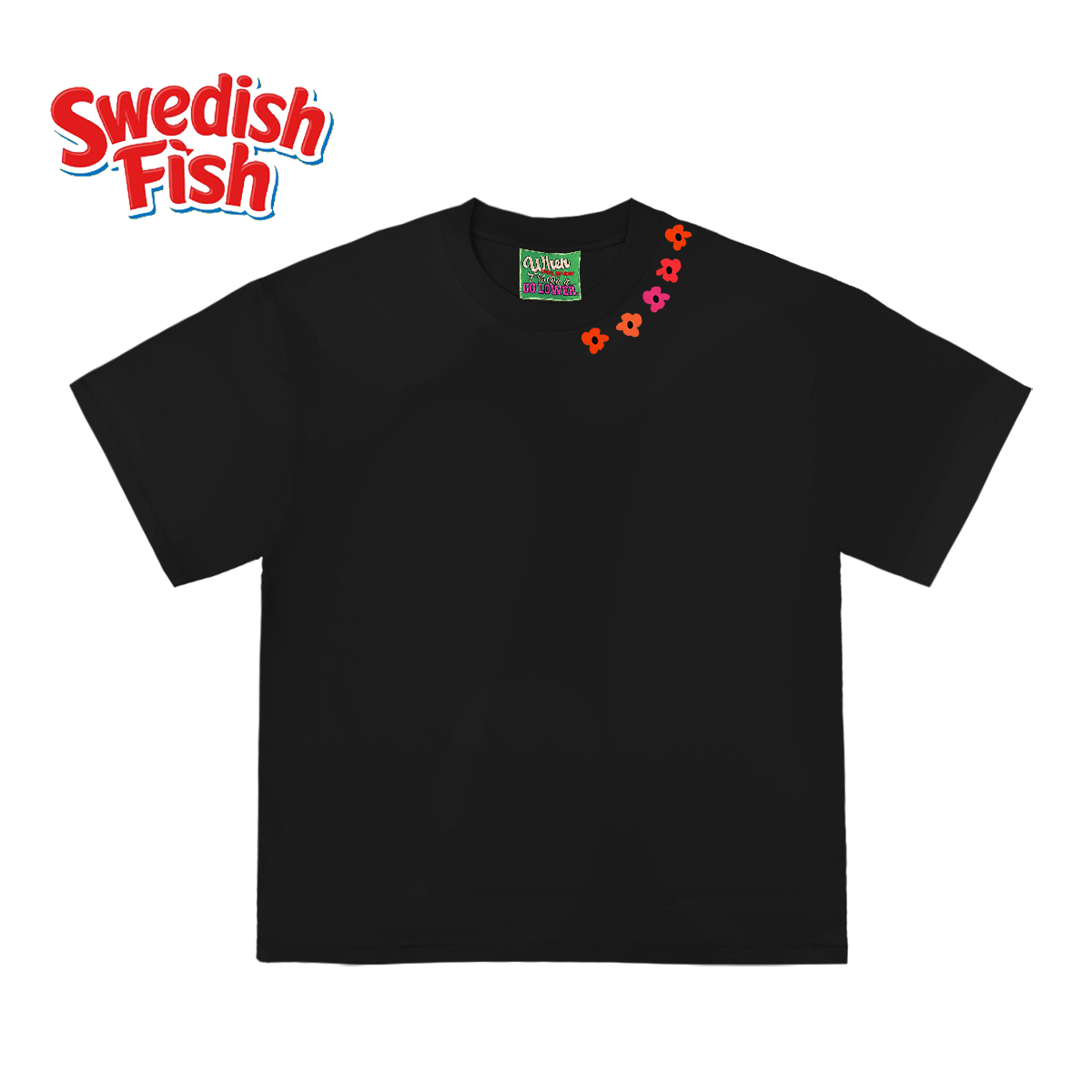 千禧风小众oversize落肩滑板奢潮穿搭无性别宽松百搭嘻哈短袖T恤