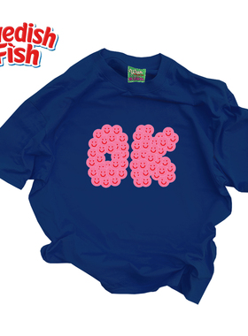 240g重磅深蓝色！原创阿美咔叽高街穿古着ins千禧风纯棉美式短袖T